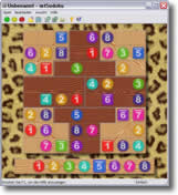 8x8 Sudoku mit Kreuzmuster