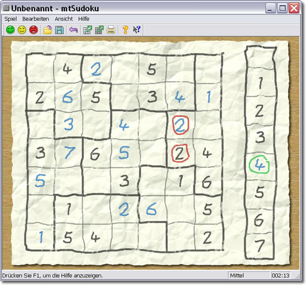 7x7 Sudoku